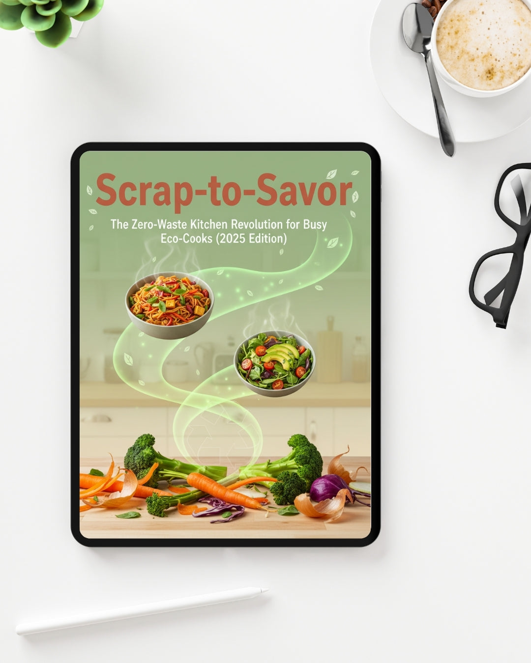 Scrap-to-Savor: Zero Waste Kitchen Ebook for Busy Eco-Cooks (2025) - GreenKitchenEssentials