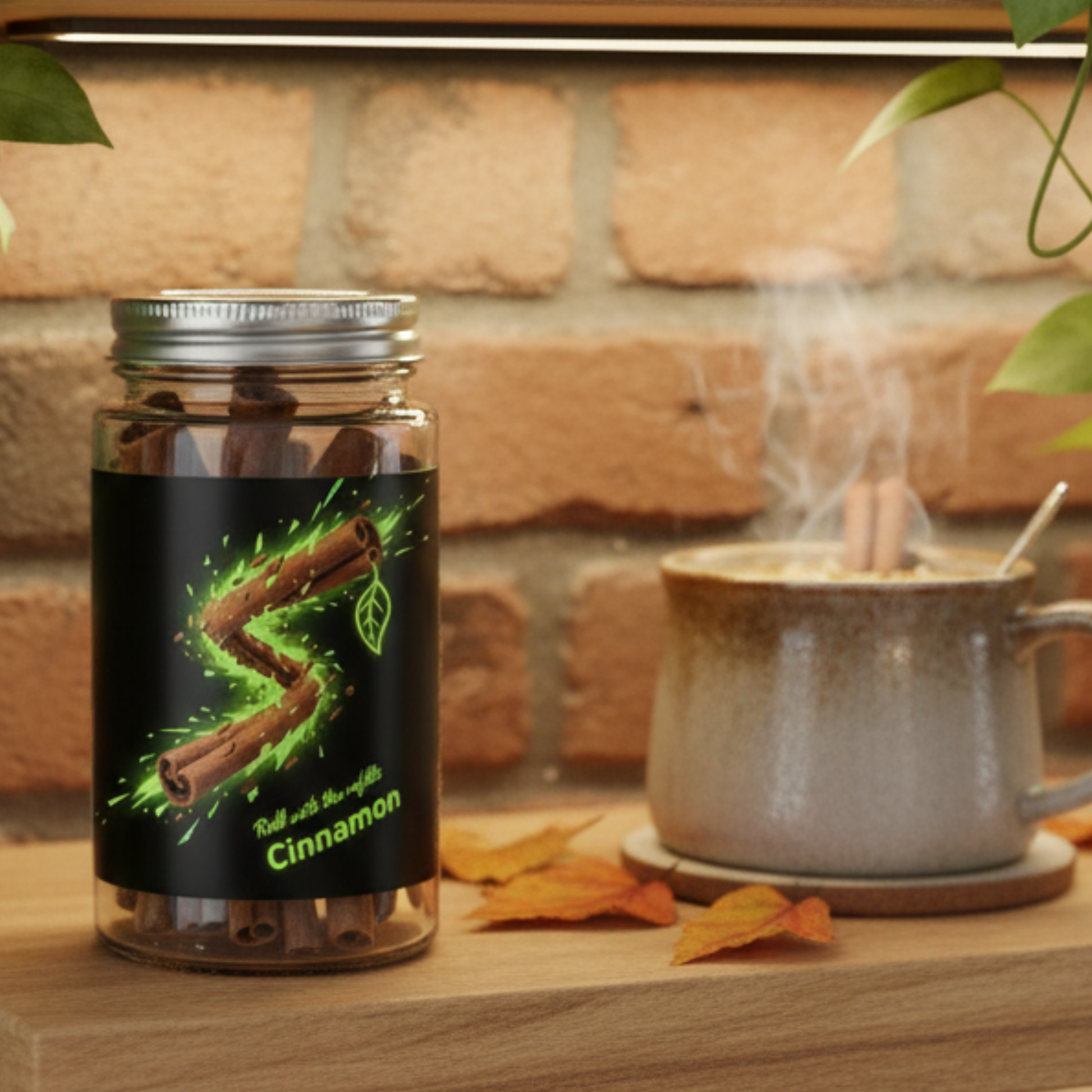 Neon Eco-Pop Spice Jar Labels – Zero Waste Glow-Up Edition - GreenKitchenEssentials