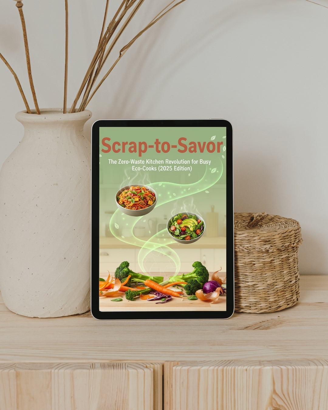 Scrap-to-Savor: Zero Waste Kitchen Ebook for Busy Eco-Cooks (2025) - GreenKitchenEssentials