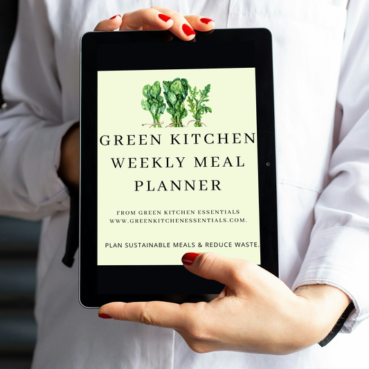 Eco Kitchen Organizer Bundle: Sustainable Meal Planners & More - GreenKitchenEssentials